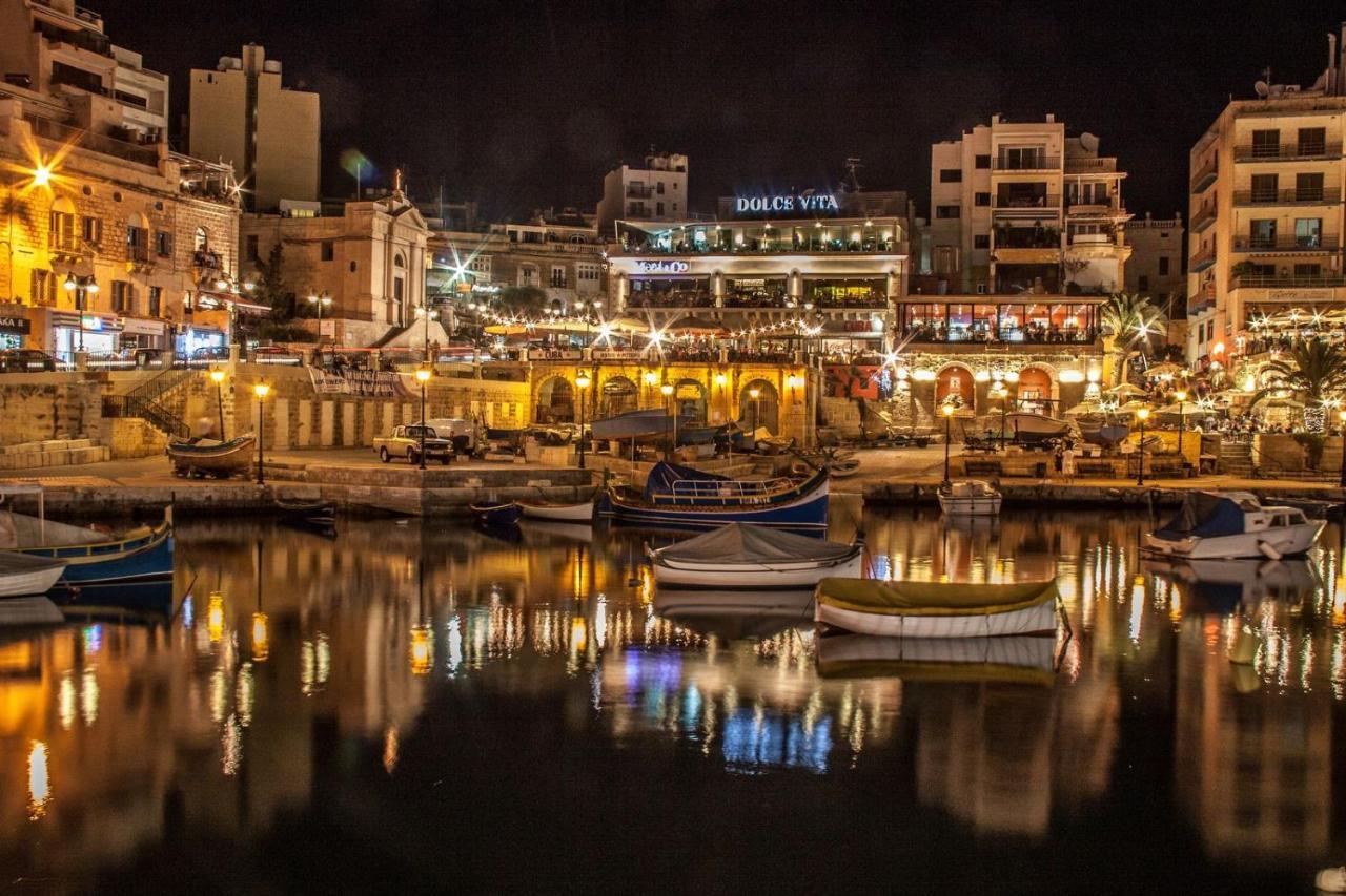 Chic 2Br Penthouse Steps From The Promenade Apartment Sliema Luaran gambar